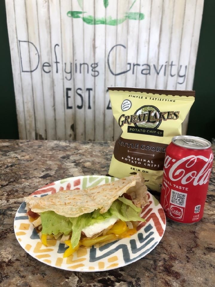 Lunch Combo - Chicken Quesadilla