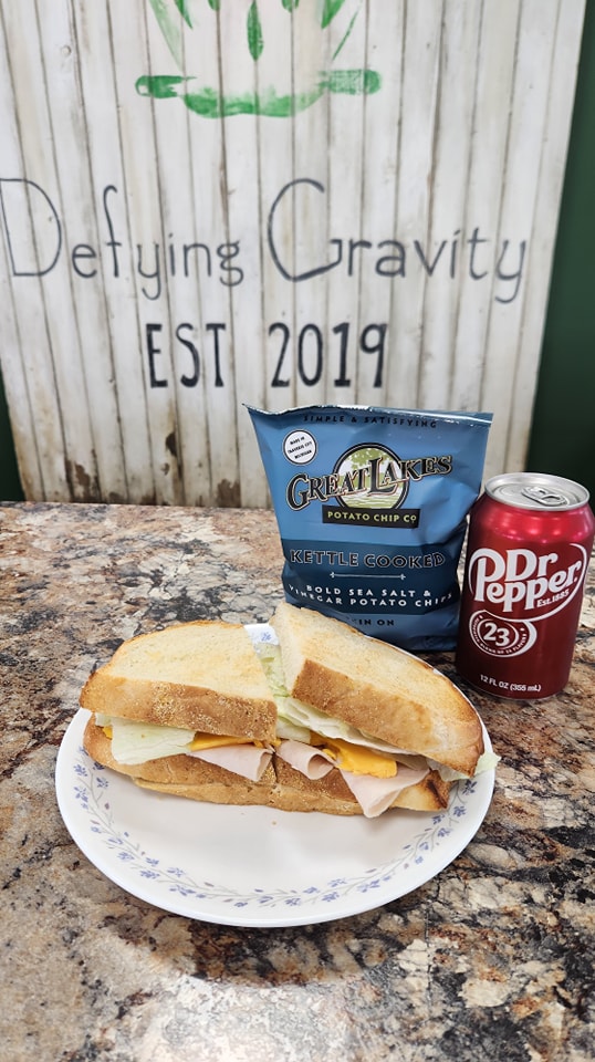 Lunch Combo - Turkey & Cheddar Sourdough
