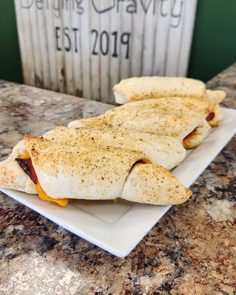 Sourdough Flatbread Roll ups
